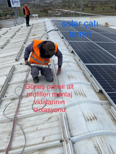 solar çatı tamiri