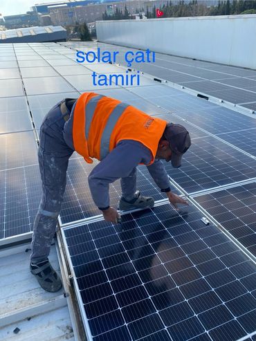 solar çatı tamiri