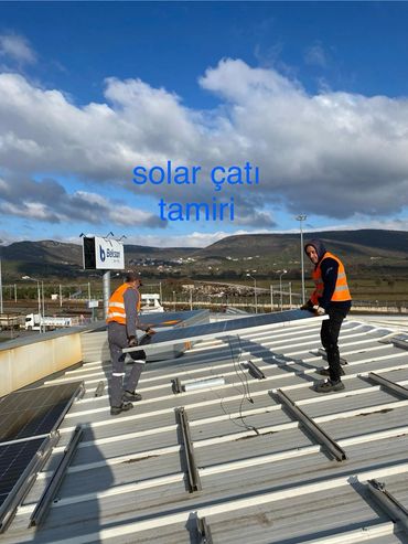 solar çatı tamiri