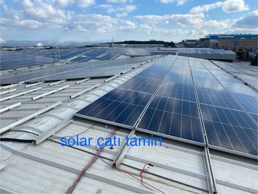 depo solar çatı tamiri