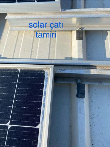 depo solar çatı tamiri