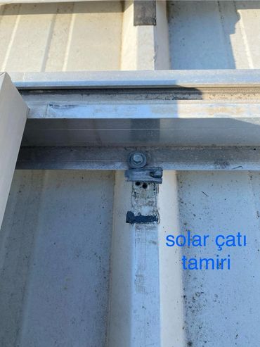 solar çatı tamiri