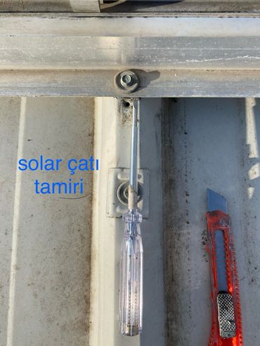solar fabrika çatı tamiri
