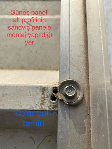 solar çatı tamiri