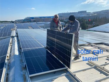 solar çatı su yalıtımı