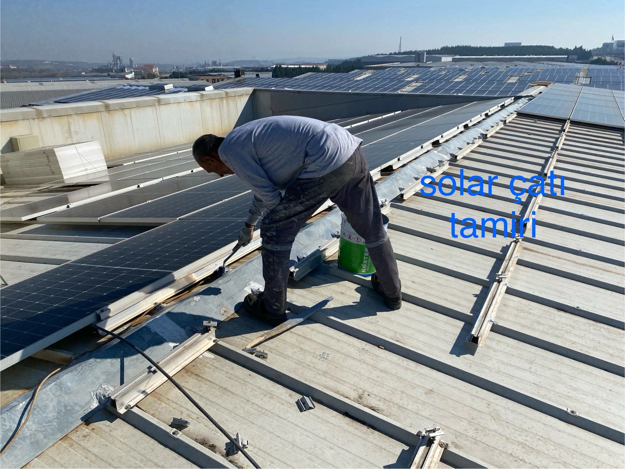 Sakarya solar çatı tamiri, Sakarya solar çatı izolasyonu