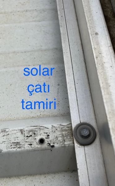 gebze solar çatı tamiri