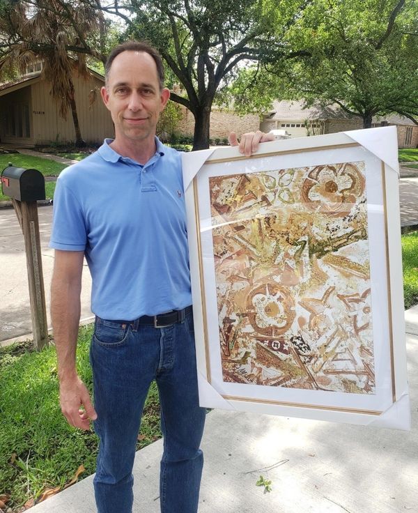 Original abstract art by Juicy Queen Coco – striking visuals to elevate any room Designer art glam