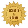 licensed and insured plaque 