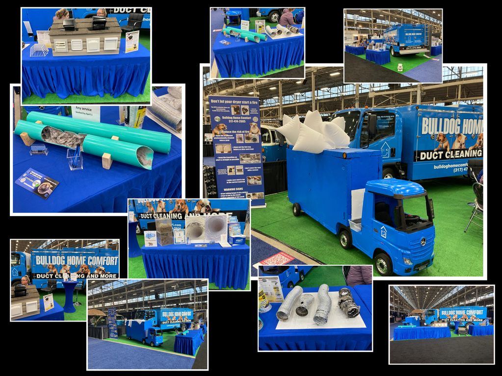 Bulldog Home Comfort at the 2023 Indianapolis Home Show.