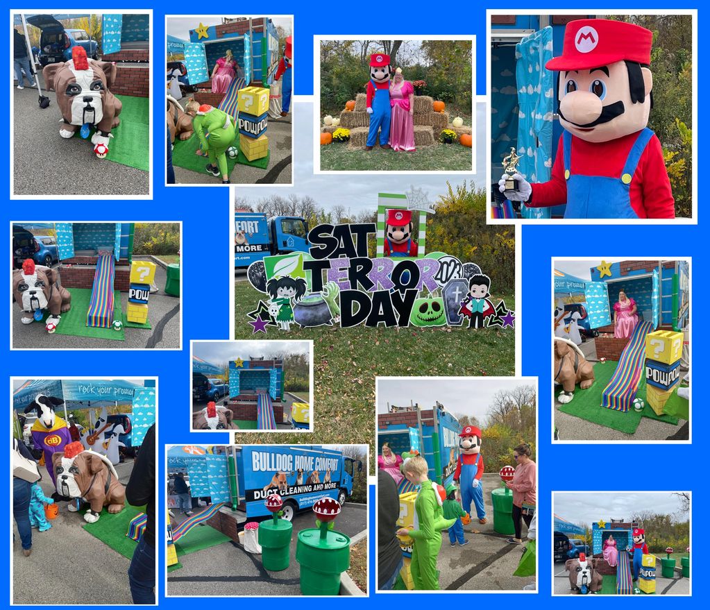 Bulldog Home Comfort at the Sat-terror-Day festival in Plainfield Indiana.