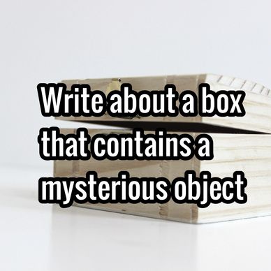 Wooden Mystery Box