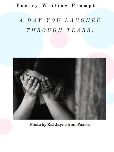 A girl crying