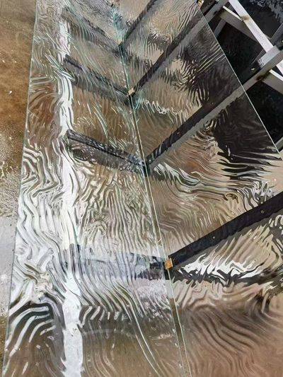 hot melt glass for interior design