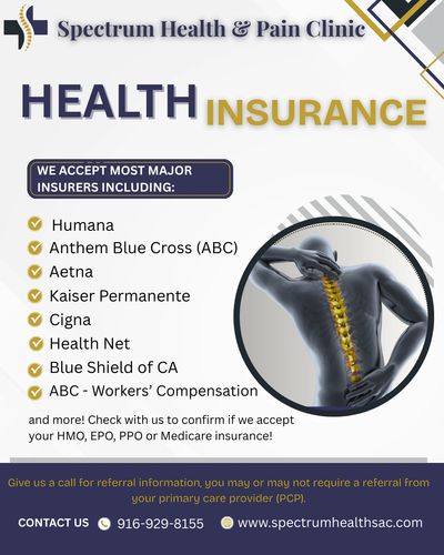 insurance chiropractor, kaiser chiropractor sacramento, blue cross, blue shield, kaiser, cigna