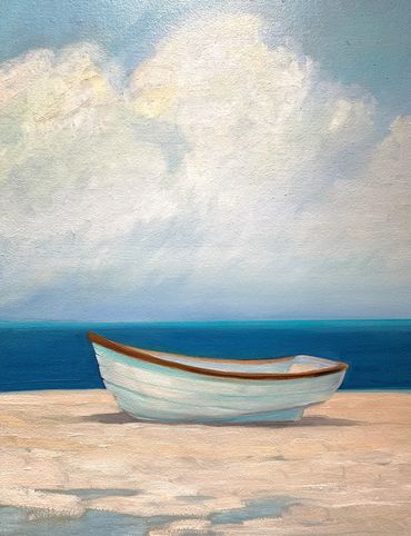 Beached, Squam, Eden, 14" x 18," $600.