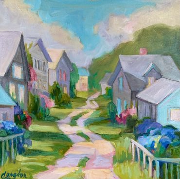 Front Street, Sconset, 12"sq, $250