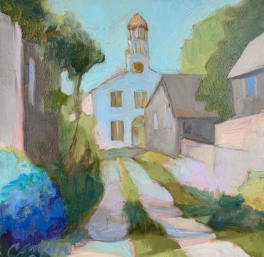 Stone Alley, 8"sq, $175