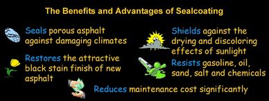 The benefits and advantages of sealcoating 