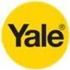Yale logo on a bright yellow circular background.