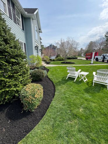 Edging and Mulch