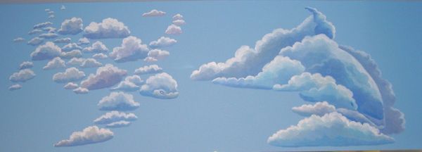 Cloud Turtle and Dolphin
Weather Balloon Mural
Chelmsford Public Library