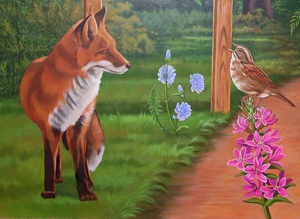 Carol Getchell Trail Mural
Framingham Public Library
Framingham, MA