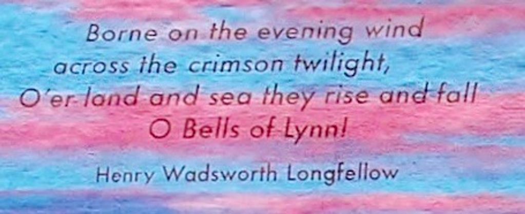 Poems
Bells of Lynn by Henry Wadsworth Longfellow, and the Factories by Vincent Ferrini