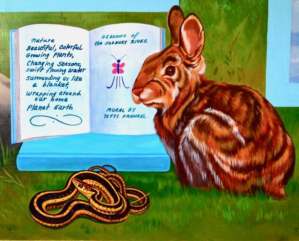 Carol Getchell Trail Mural
Framingham Public Library
Framingham, MA