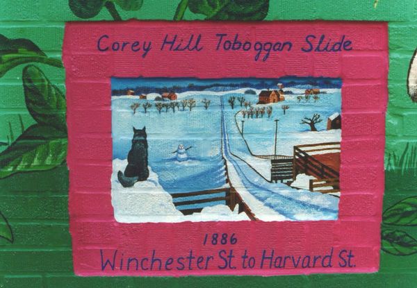 Brookline Seasons Mural
Harvard Street, Brookline, MA