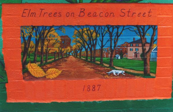 Brookline Seasons Mural
Harvard Street, Brookline, MA