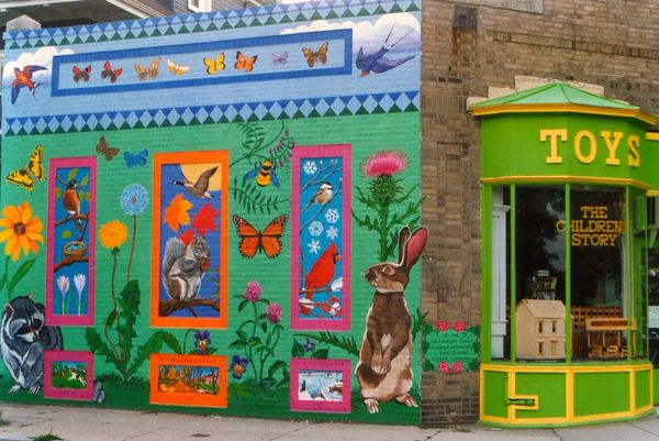 Brookline Seasons Mural
Harvard Street, Brookline, MA
