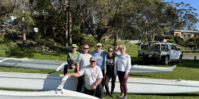 Members gathered at our clubhouse to help organise our canoes for Spring. The crew learn't how to