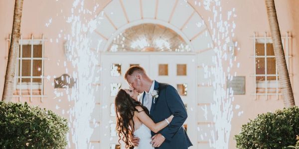 Saint Petersburg Women's Club weddings by Tampa Wedding Gallery and Milan Catering