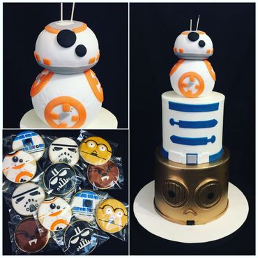 birthday cake star wars