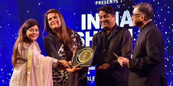 Craft Village getting felicitated at India Fashion Awards