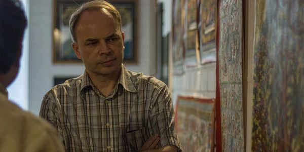 Tomasz Lukaszuk, Ambassador of Poland, at International Craft Day celebrations in Craft Village