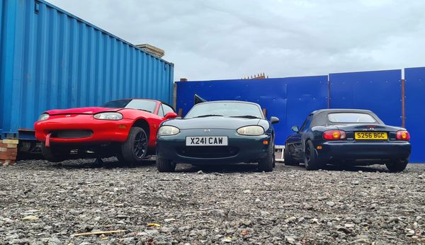 Group of MX5 in for engine swaps and turbo conversions