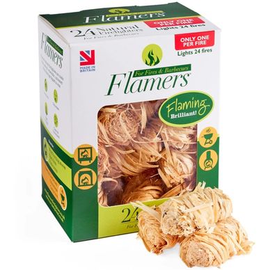 Flamers natural firelighters 24
www.justburn.co.uk
justburn