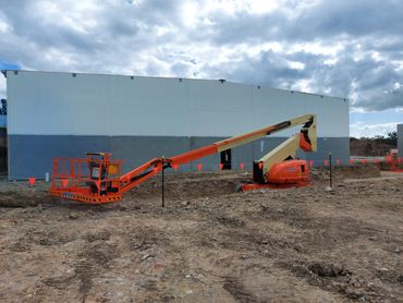 Safety rail installation at Beresfield, Newcastle, NSW