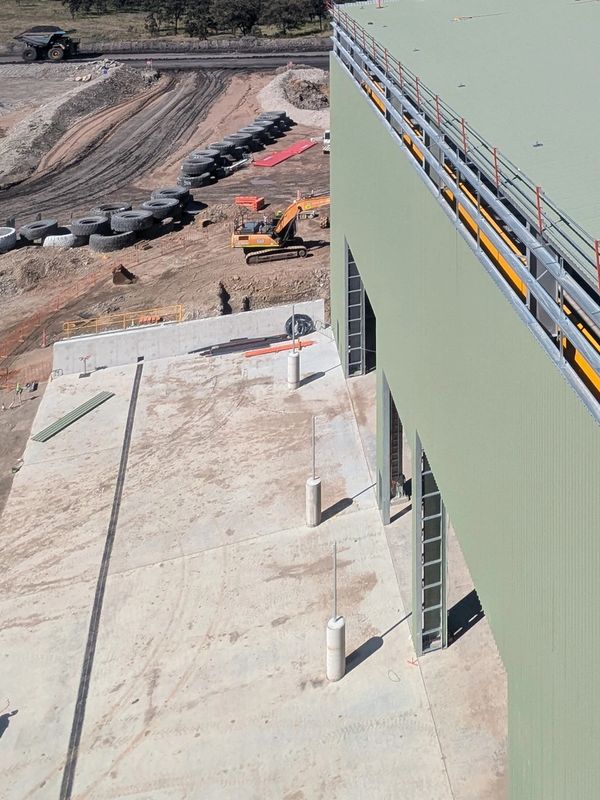 mine site height safety systems