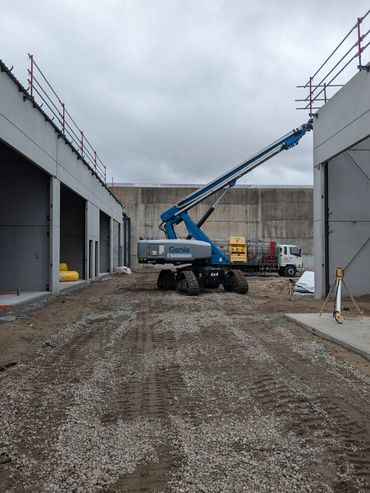 safety rail installation to industrial construction at Salamander Bay, NSW