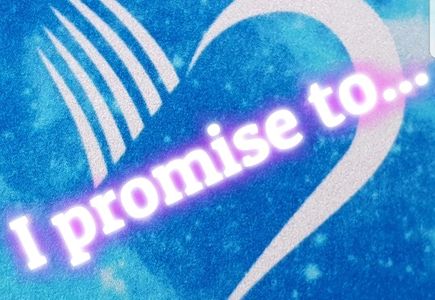 "I promise to HEAR you to RECEIVE you to ACCEPT you to SUPPORT you to GUIDE you ....to EMPOWER YOU!"