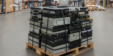 Free audio equipment collection and secure recycling service in Staffordshire by ECS