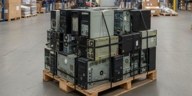 Free computer collection for recycling and certified data destruction by UK e-waste specialists