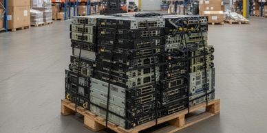 Free network switche collection for recycling and certified data destruction