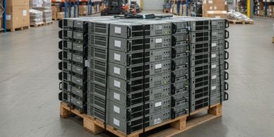 server collection and secure data destruction service in Staffordshire by ECS Computer Recycling Ltd