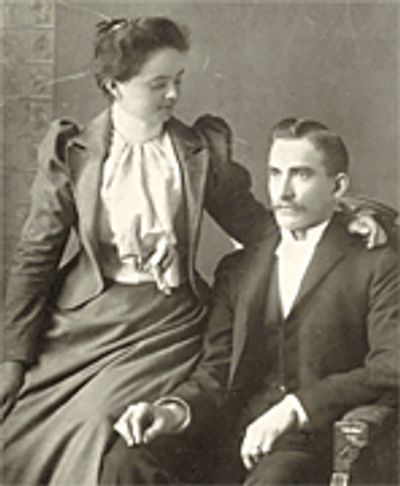 Gustav Jr. & wife Louisa Schimpff