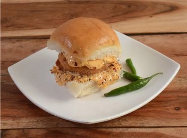 cheese Schezwan vada pav