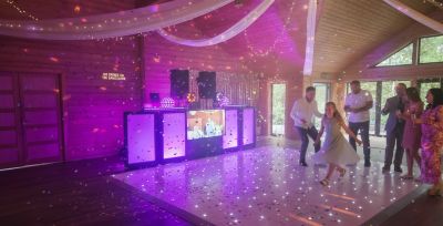 Wedding guests at Styal Lodge